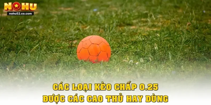 Kèo Chấp 0.25 Là Gì? Cách Chơi Một Lần Ăn Ngay Tại Nohu52