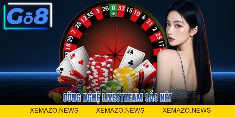 Live Casino GO8 - Sòng Bạc Trực Tuyến Đẳng Cấp, Cá Cược 24/7