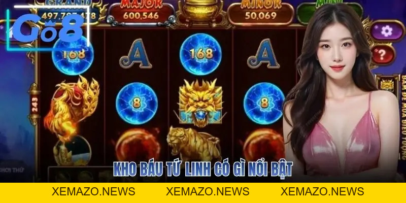 Kho Báu Tứ Linh GO8 - Trải Nghiệm Săn Thưởng Đỉnh Cao 2026