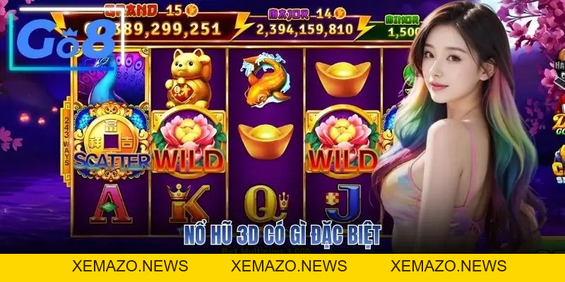 Nổ Hũ 3D GO8 - Bùng Nổ Vận May, Săn Thưởng Lớn 2026